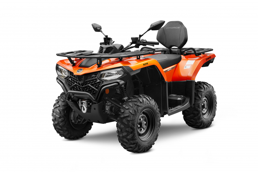 CFORCE 450 L_Lava Orange_Left 45_167